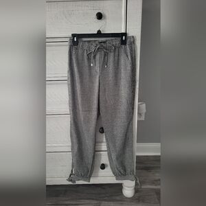 White House Black Market Monochrome Patterned Pants